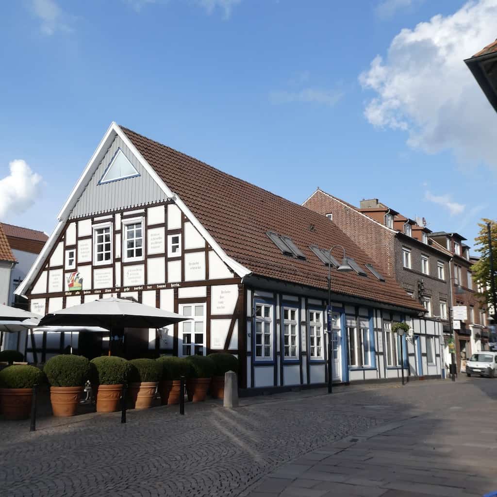 Die gewaltige Pfarrkirche St. Viktor in Damme hat uns von Weitem